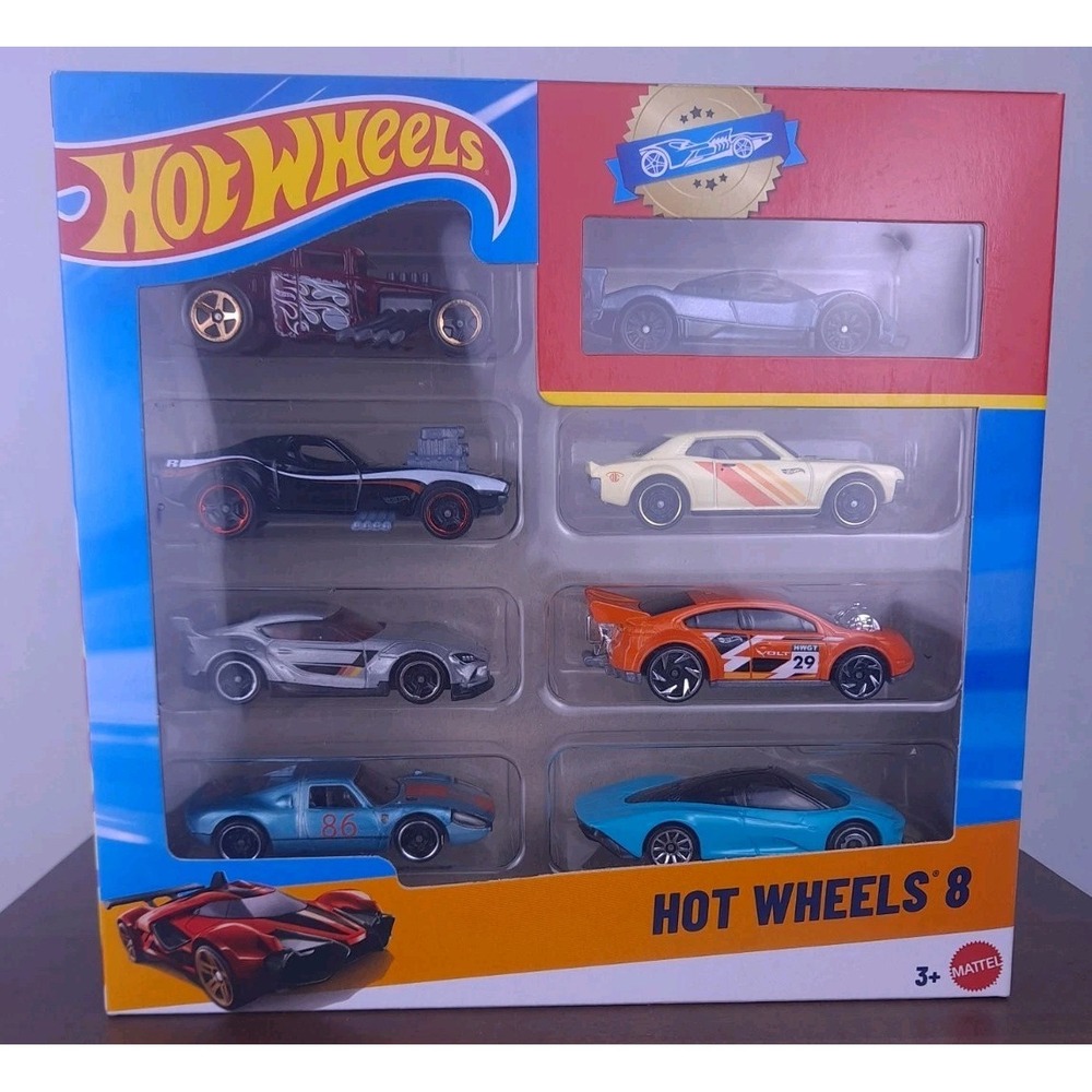 2025 Mattel Hot Wheels 8 Pack 1.64 Scale HPV78-N0725